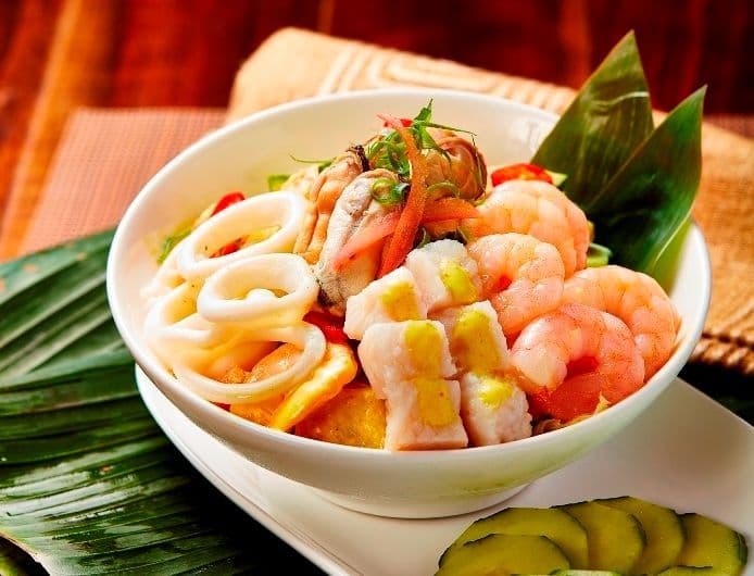 MENU - 豐膳 - E-Max - OKiBook Hong Kong and Macau Restaurant Buffet booking 餐廳和自助餐預訂香港和澳門 Franco-Viet Buffet - Seafood curry