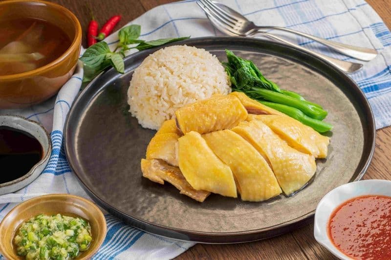 Centre Street Kitchen Island Pacific Hotel 中西∙環 - 港島太平洋酒店 OKiBook Hong Kong and Macau Restaurant Buffet booking 餐廳和自助餐預訂香港和澳門 - 馬來西亞海南雞飯Hainanese Chicken Rice 1