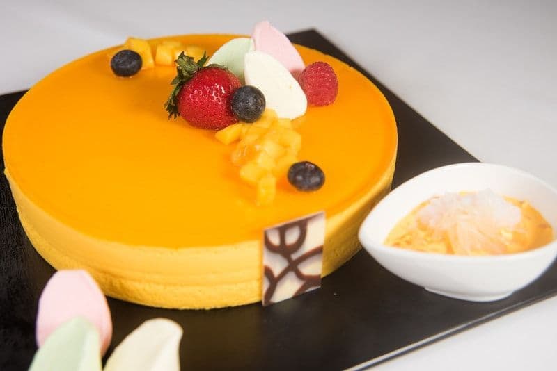 Pomelo, Mango and Sago Mousse Cake柚子芒果西米慕絲蛋糕 Harbour Restaurant - The Harbourview - 灣景廳 - 灣景國際 OKiBook Hong Kong Restaurant Booking 8