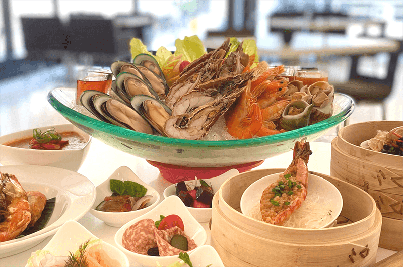 Lunch or Dinner with unlimited orders@Garden Café - City Garden Hotel