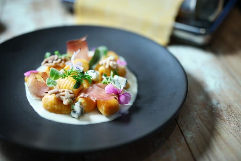 Cucina Marco Polo Hongkong Hotel 馬哥孛羅香港酒店 OKiBook Hong Kong Restaurant Booking 自助餐預訂香 - Pumpkin Gnocchi with Gorgonzola Cheese Speck Ham and WalnutsJPG