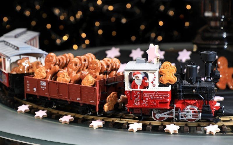 Yamm The Mira Hong Kong Xmas cookies train 2017- OKiBoook Hong Kong Restaurant Booking
