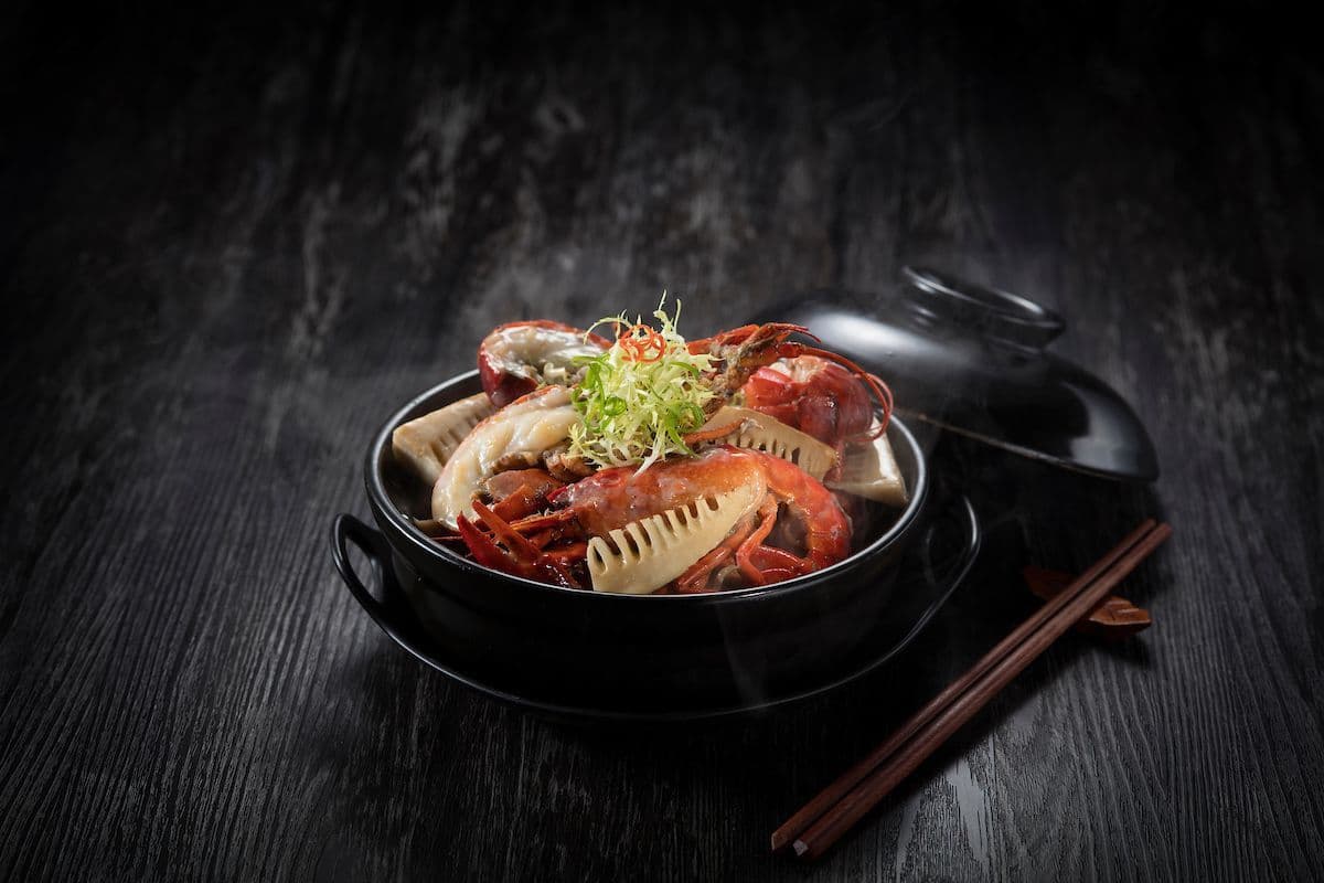 Lugang Cafe - Galaxy Macau 澳門銀河 - OKiBook Hong Kong Restaurant Booking 自助餐預訂香 - Stewed Bamboo Shoots with Blue Yabby藍天使小龍蝦燒冬筍