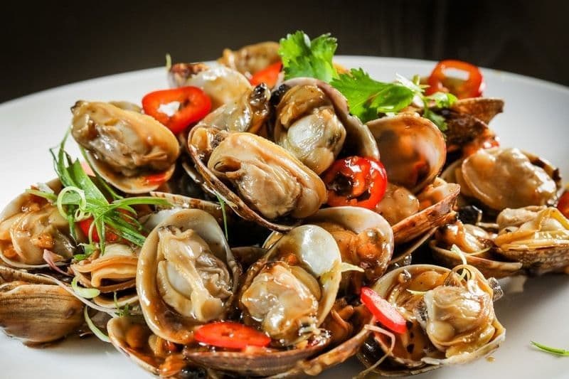 LIS Cafe- L'hotel Island South 如心南灣海景酒店 - OKiBook Hong Kong and Macau Restaurant Buffet booking 餐廳和自助餐預訂香港和澳門 - 豉椒炒蜆 Stir fried Clams with Black Bean Sauce