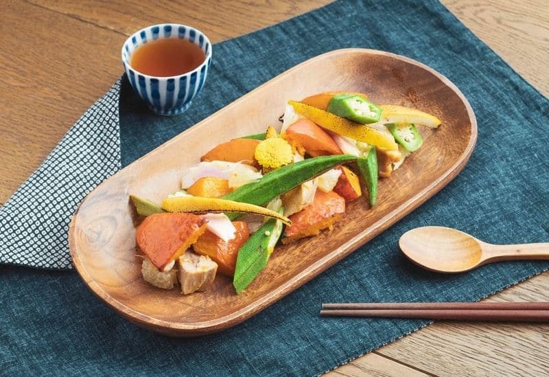 Centre Street Kitchen Island Pacific Hotel 中西∙環 - 港島太平洋酒店 OKiBook Hong Kong and Macau Restaurant Buffet booking 餐廳和自助餐預訂香港和澳門 - 7 - Japanese Okra Salad with Pomelo and Chicken