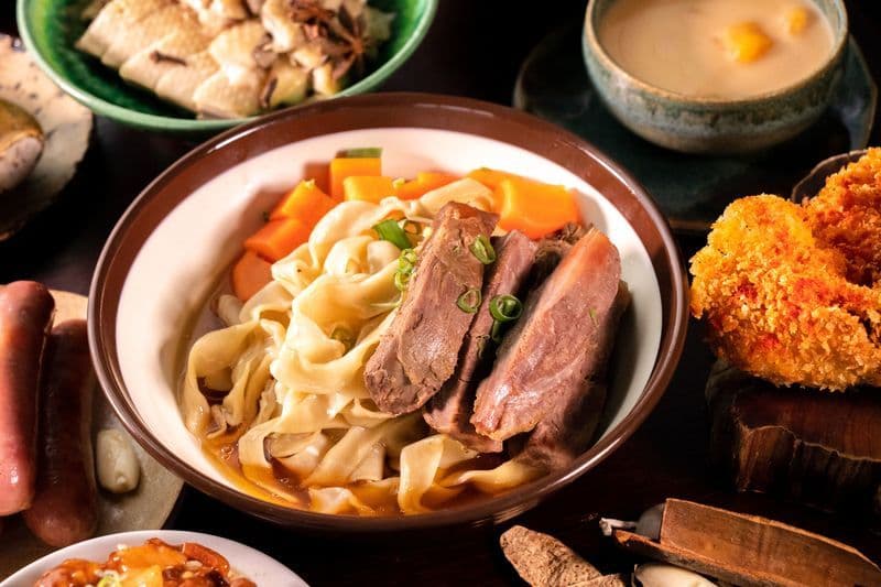 The Market Hotel ICON 唯港薈 - OKiBook Hong Kong and Macau Restaurant Buffet booking 餐廳和自助餐預訂香港和澳門 - Flavours of Taiwan - 品味台灣 - Marinated Beef Shank with Noodle in Broth