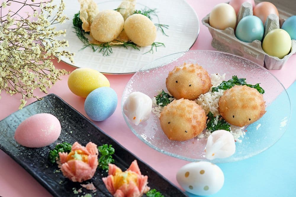 Easter Dim Sum @ Man Ho Chinese Restaurant - Hong Kong SkyCity Marriott Hotel