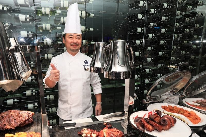 Yamm - The Mira Hong Kong  - OKiBook Hong Kong and Macau  Restaurant Buffet booking 餐廳和自助餐預訂香港和澳門  - Anniversary Buffet 十週年尋味慶典盛宴 Kumamoto buffet 熊本美饌盛會載譽歸來 - Chef Fukuda