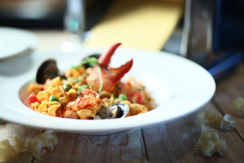 Cucina Marco Polo Hongkong Hotel 馬哥孛羅香港酒店 OKiBook Hong Kong Restaurant Booking 自助餐預訂香 - Ondine Pasta with Boston Lobster Clams and Fava BeansJPG