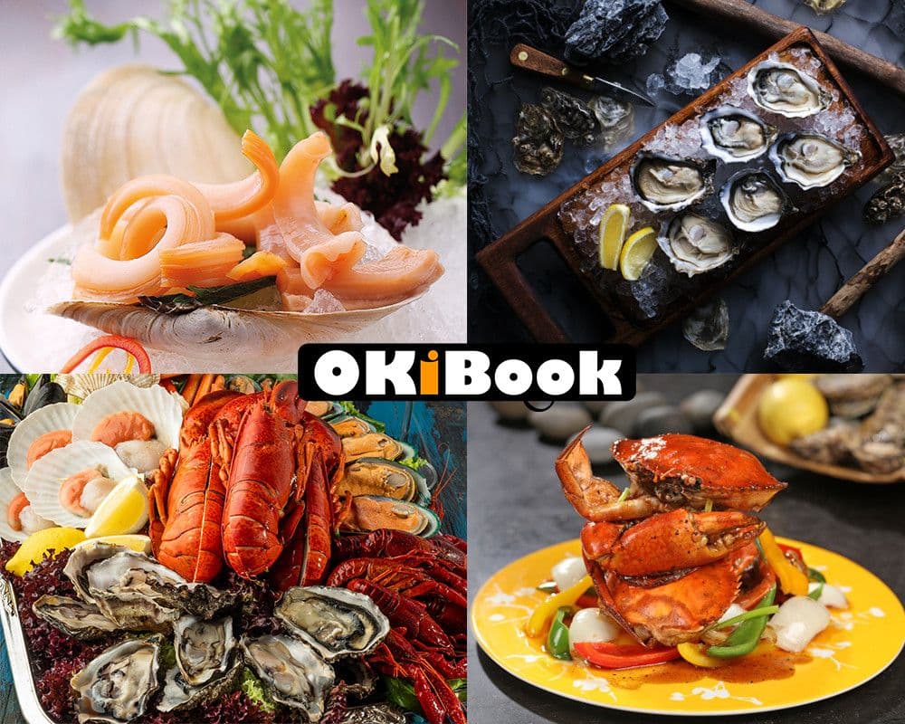 OKiBook's Finest Selection of Seafood Menus in Hong Kong