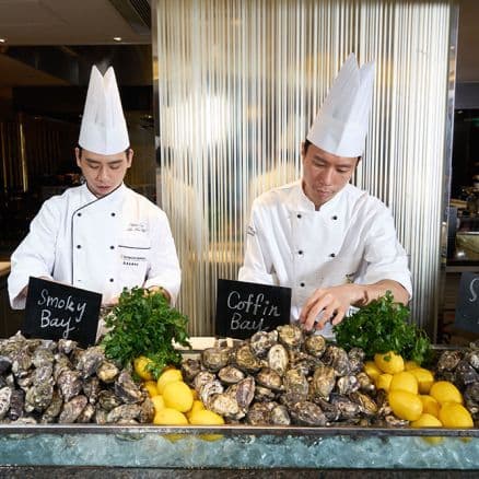 Oyster And Sea Urchin Feast Dinner Buffet @ Café On M - InterContinental Grand Stanford