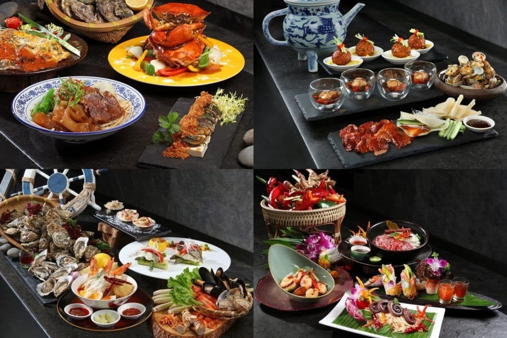 Discover 4 Fresh Lunch Buffet Themes Rotating Weekly @ Yamm - The Mira Hong Kong