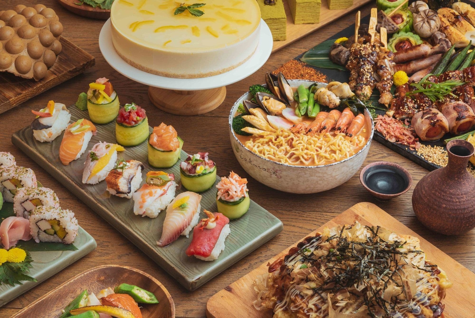 Centre Street Kitchen Island Pacific Hotel 中西∙環 - 港島太平洋酒店 OKiBook Hong Kong and Macau Restaurant Buffet booking 餐廳和自助餐預訂香港和澳門 - 1 - A Taste of Japan - Dinner Buffet