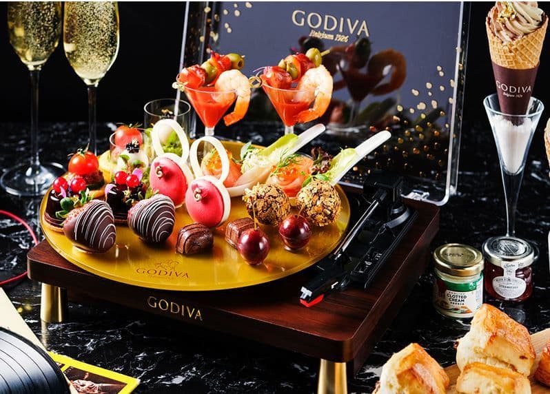 Gifts of GODIVA Afternoon Tea at GREEN - Hotel ICON