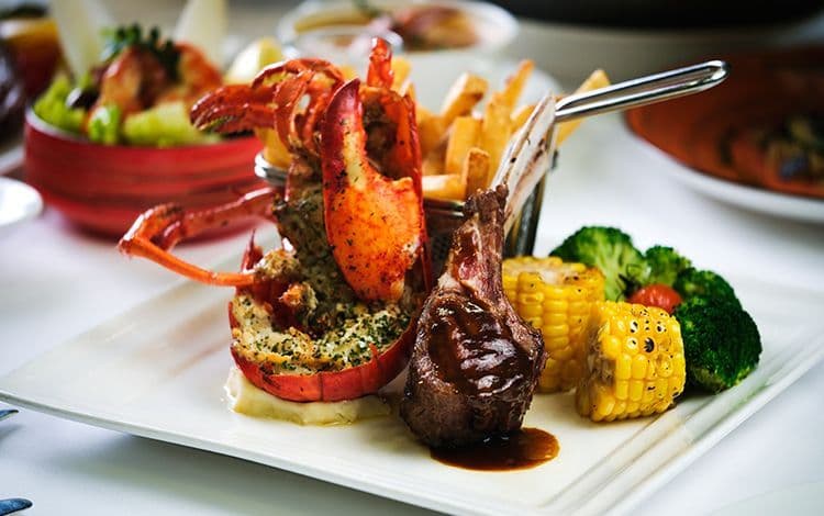 “WORLD SEAFOOD TOWER” FREE-FLOW SET DINNER @GREEN - Hotel ICON