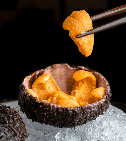 Korean Sea Urchin at Loong Yuen - Holiday Inn Golden Mile