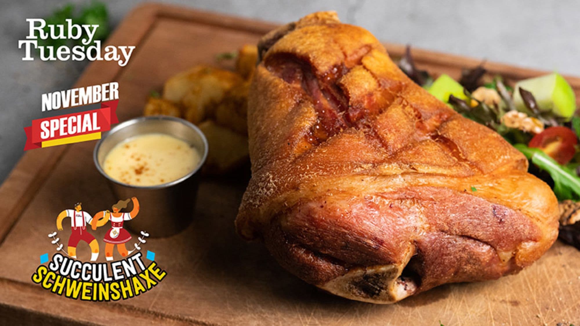 Perfect Pork Knuckle @ Ruby Tuesday