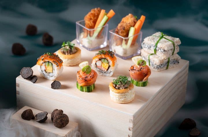 Black Truffle Diamond Afternoon Tea @Tiffany Lounge - Regal Hongkong Hotel