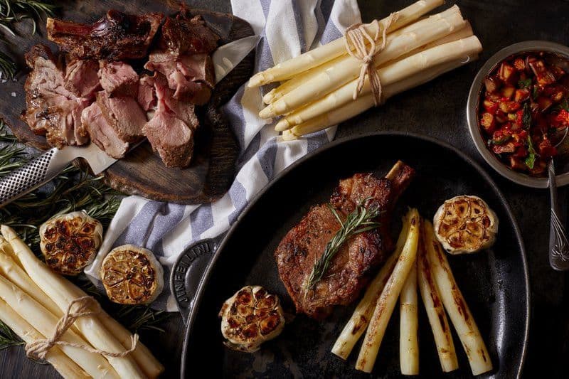White Asparagus Delights @ Osteria - Holiday Inn Golden Mile