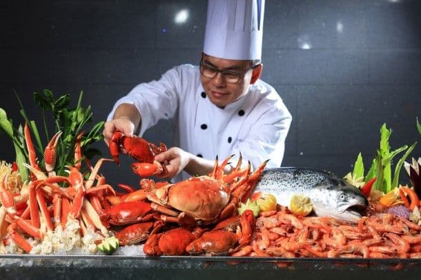 阿拉斯加最「牛」海鮮自助餐