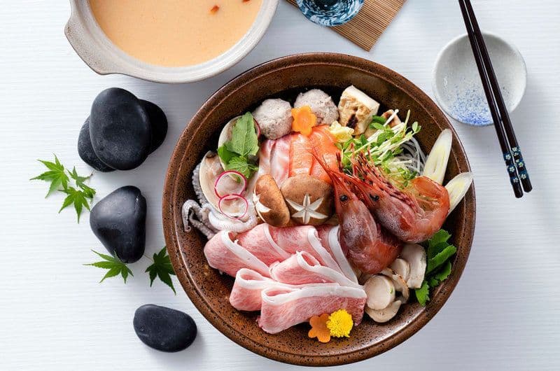 千笹日本料理_-_和牛札幌味噌辣魚湯海鮮鍋 Chi Sasa Japanese Cuisine - Seafood and Wagyu Beef Hot Pot in Spicy Miso Fish Broth Book Hong Kong best hotel buffets and restaurants 預訂香港最好的酒店自助餐和餐廳