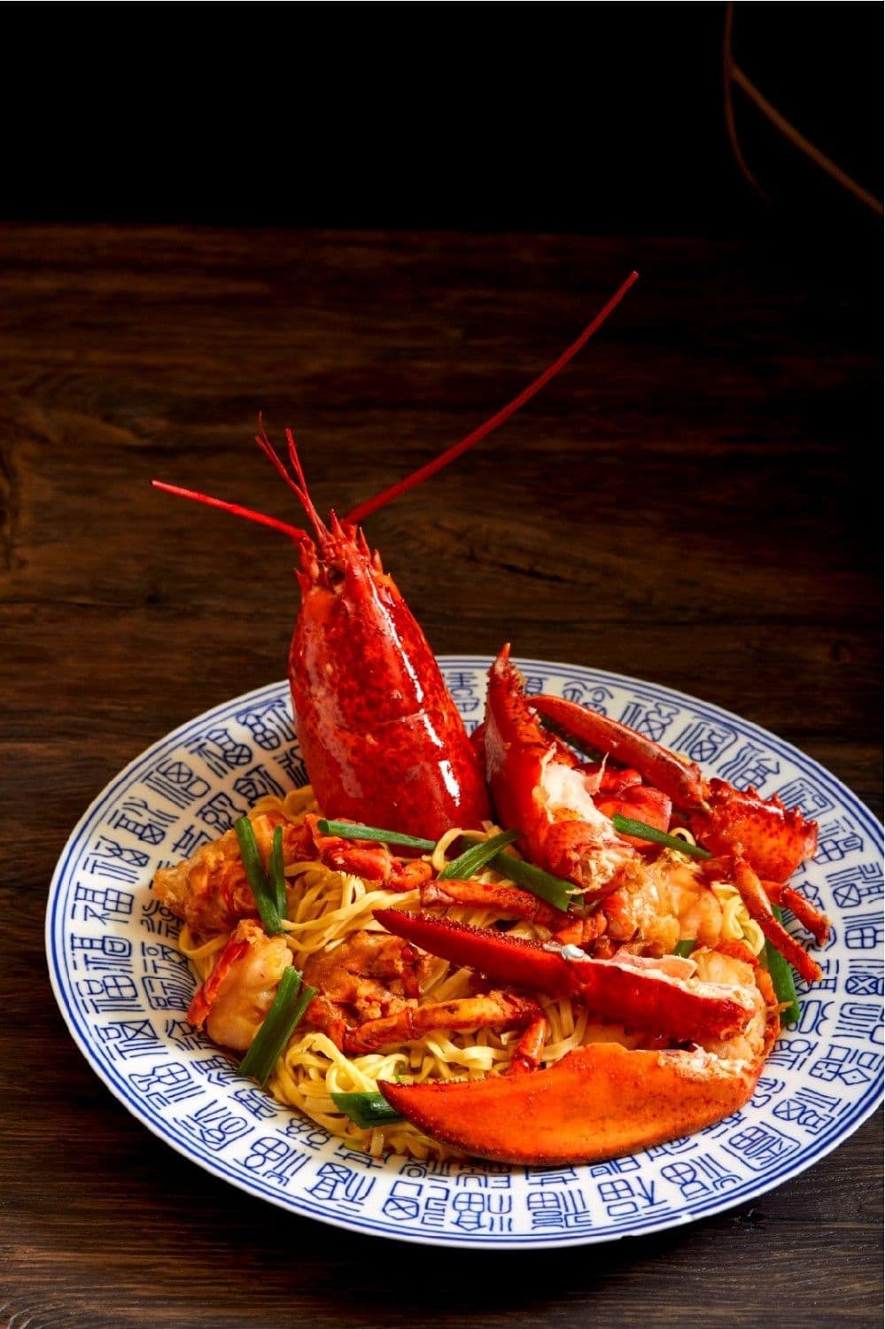 龍苑上湯焗波士頓龍蝦伊麵