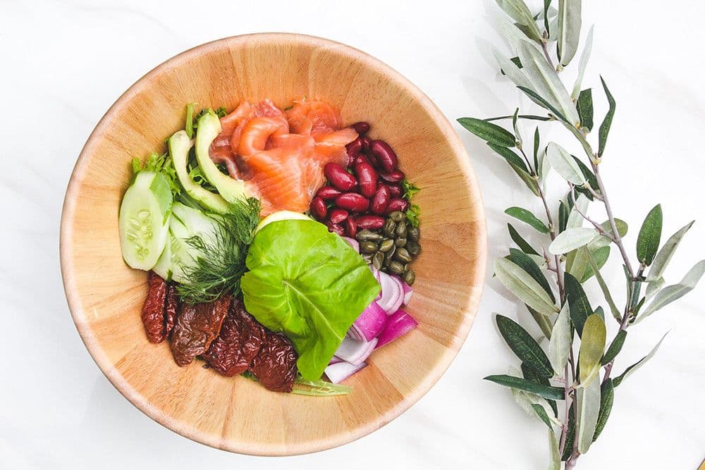 Healthy Lunch Salad bowls @ Prompt Bistro - Le Méridien Cyberport