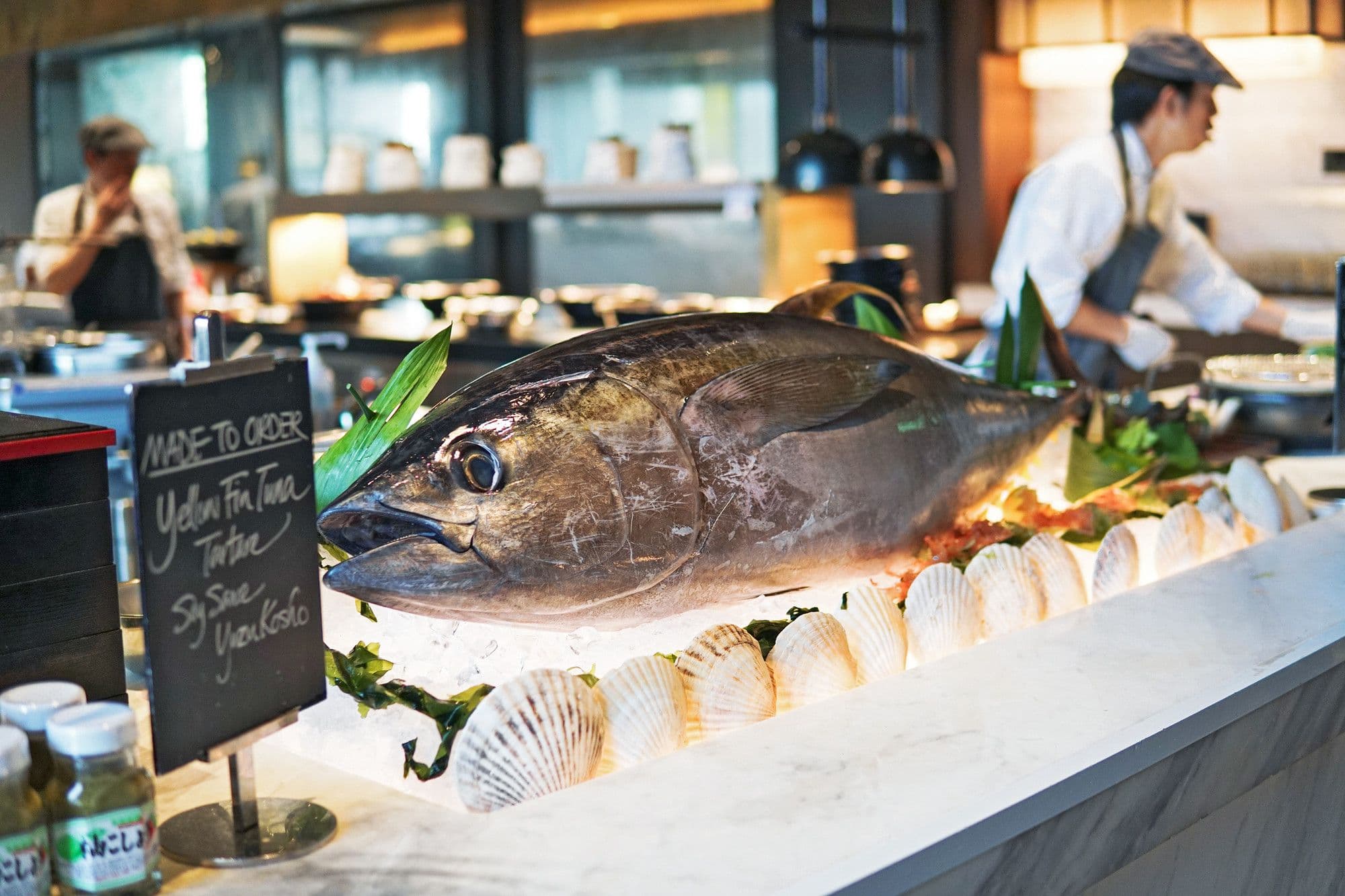 Substainable Seafood Dinner Buffet @ Grand Café - Grand Hyatt Hong Kong