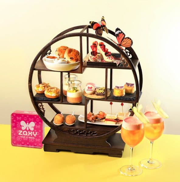 Yellow Summer Afternoon-tea @ Supergiant Tapas & Cocktail Bar - Mira Moon Hotel