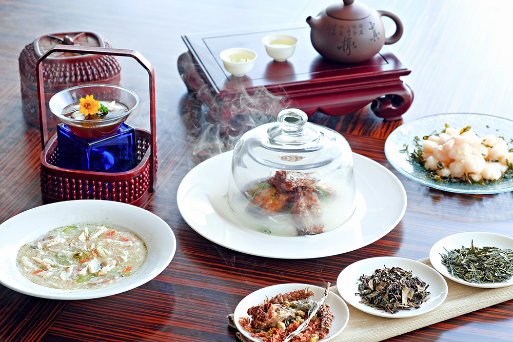 春暖花開 · 茶香四溢美食 / Tea-infused Dishes @ Man Ho Chinese Restaurant - Hong Kong SkyCity Marriott Hotel OKiBook Hong Kong and Macau Restaurant Buffet booking 餐廳和自助餐預訂